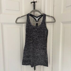 Lululemon Black and White Racerback Tank